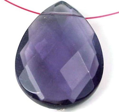 40x30mm amethyst glass - 40x30mm,